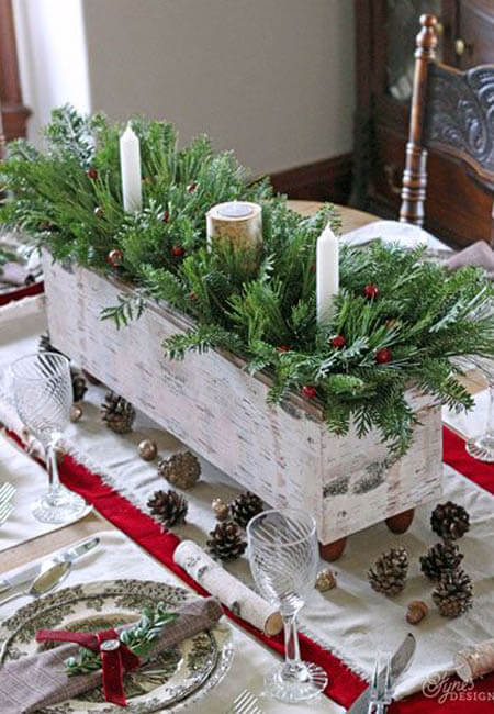 christmas table decorations 29